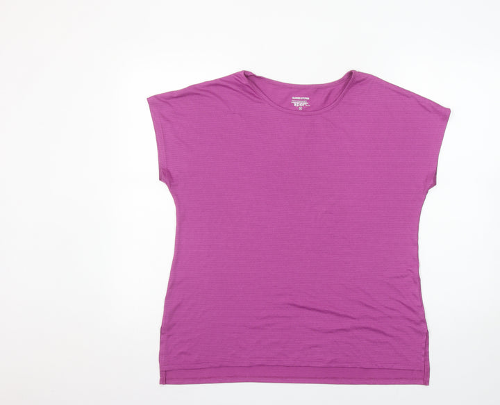 Dunnes Stores Women's Purple Performance Sport T-Shirt M