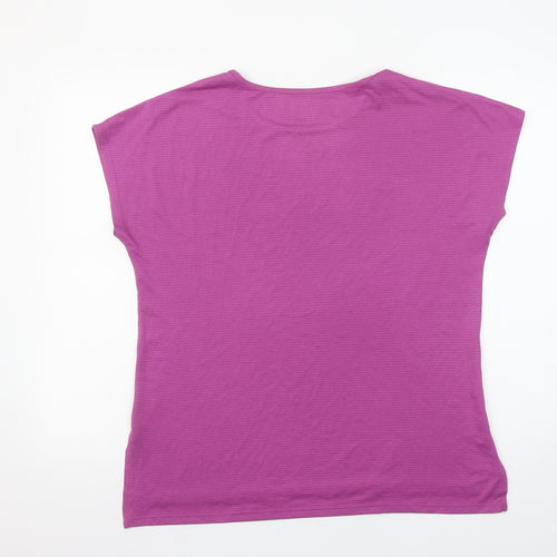Dunnes Stores Women's Purple Performance Sport T-Shirt M