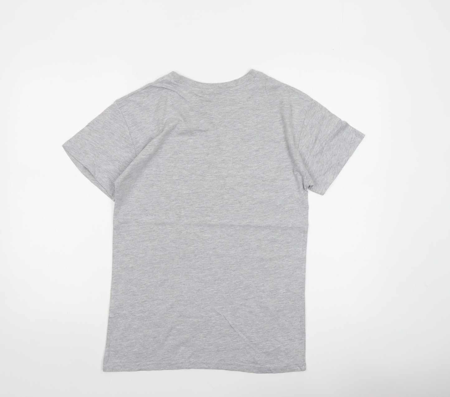 PrettyLittleThing Women’s Grey 'Stronger Together' Cotton T-Shirt S