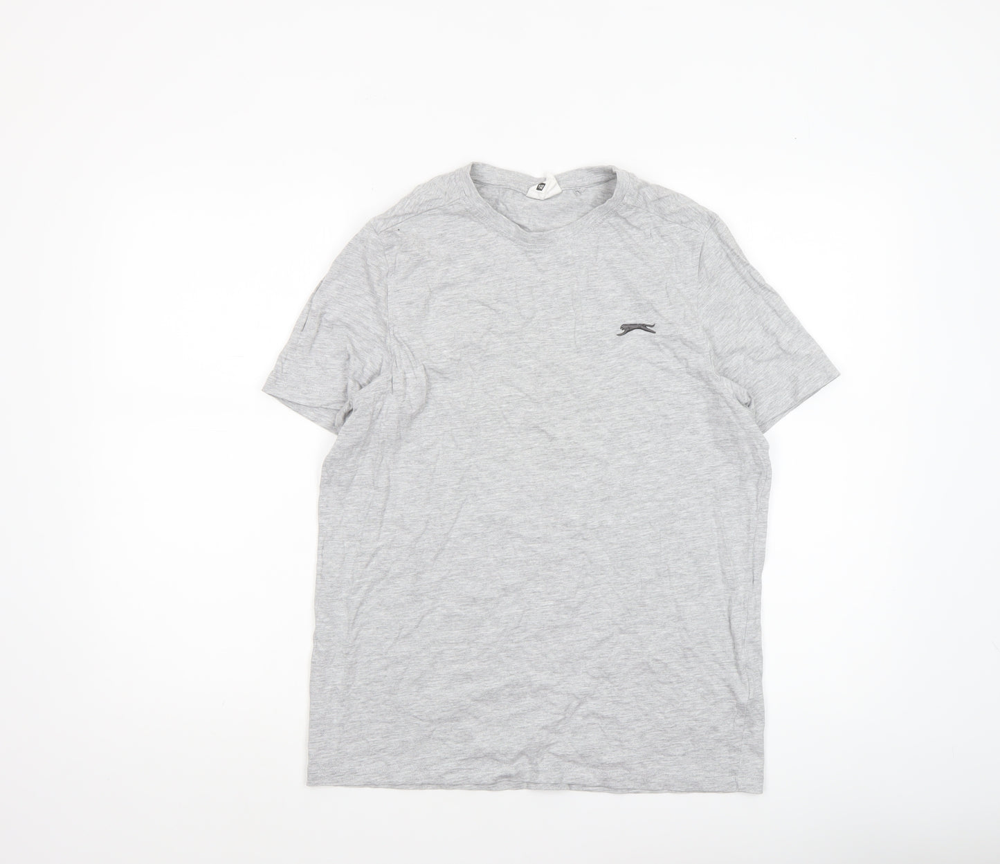 Slazenger Men's Grey XS Crew Neck Short Sleeve T-Shirt