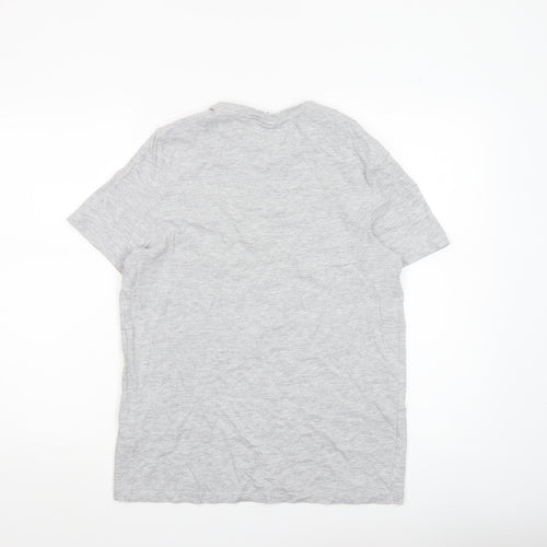 Slazenger Men's Grey XS Crew Neck Short Sleeve T-Shirt