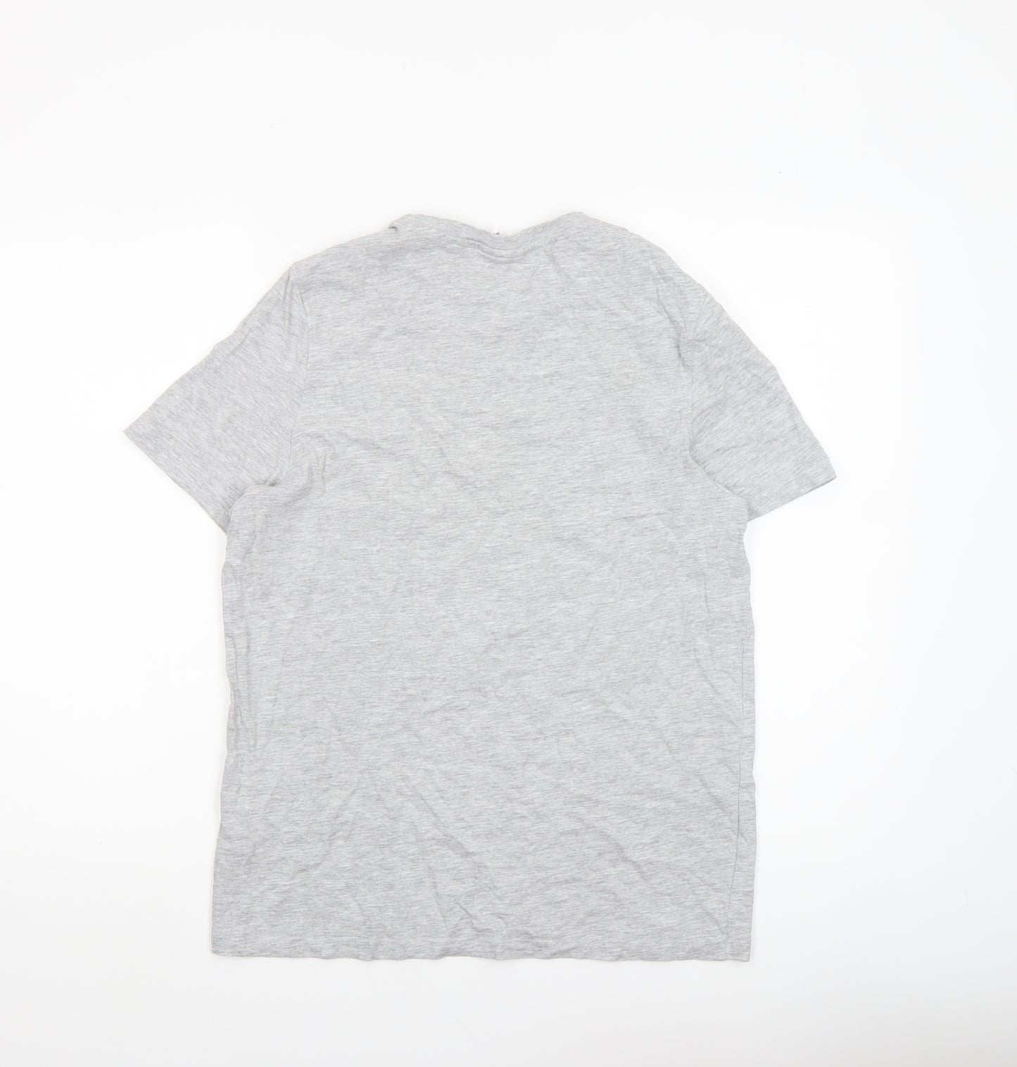 Slazenger Men's Grey XS Crew Neck Short Sleeve T-Shirt