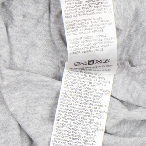 Slazenger Men's Grey XS Crew Neck Short Sleeve T-Shirt