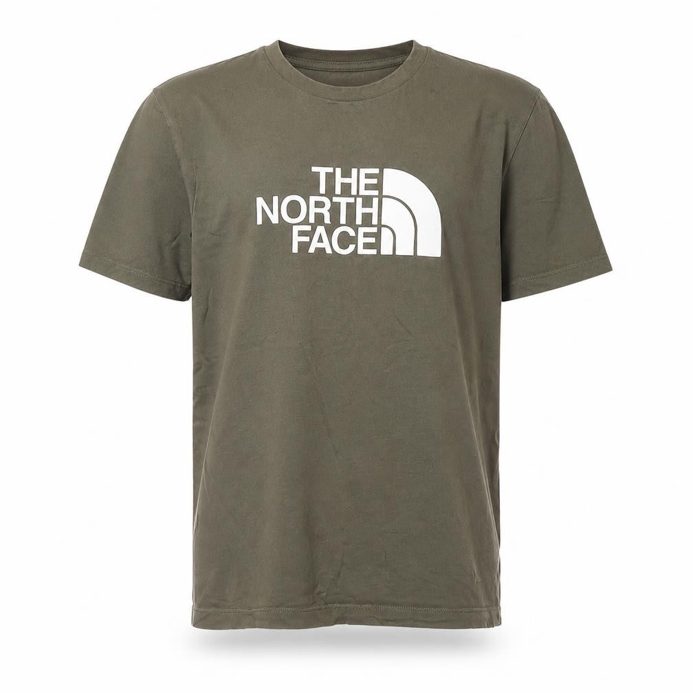 The North Face Boys Green Medium Logo Cotton Short Sleeve T-Shirt