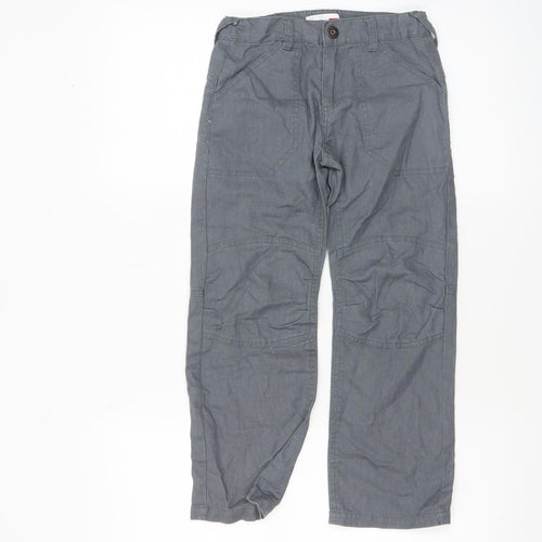 Name It Boys Grey Cargo Trousers 5 Years Regular Fit Cotton Blend