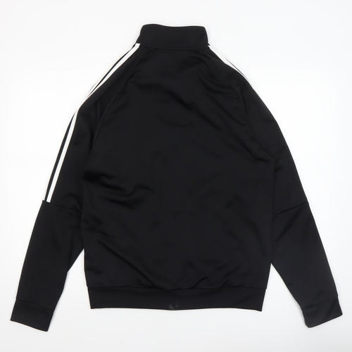 adidas Men's Black Full Zip Sports Jacket Size S Regular Fit