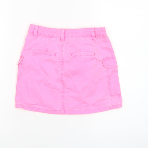 Primark Teens Pink Cotton Cargo Short Skirt 7-8 YRS