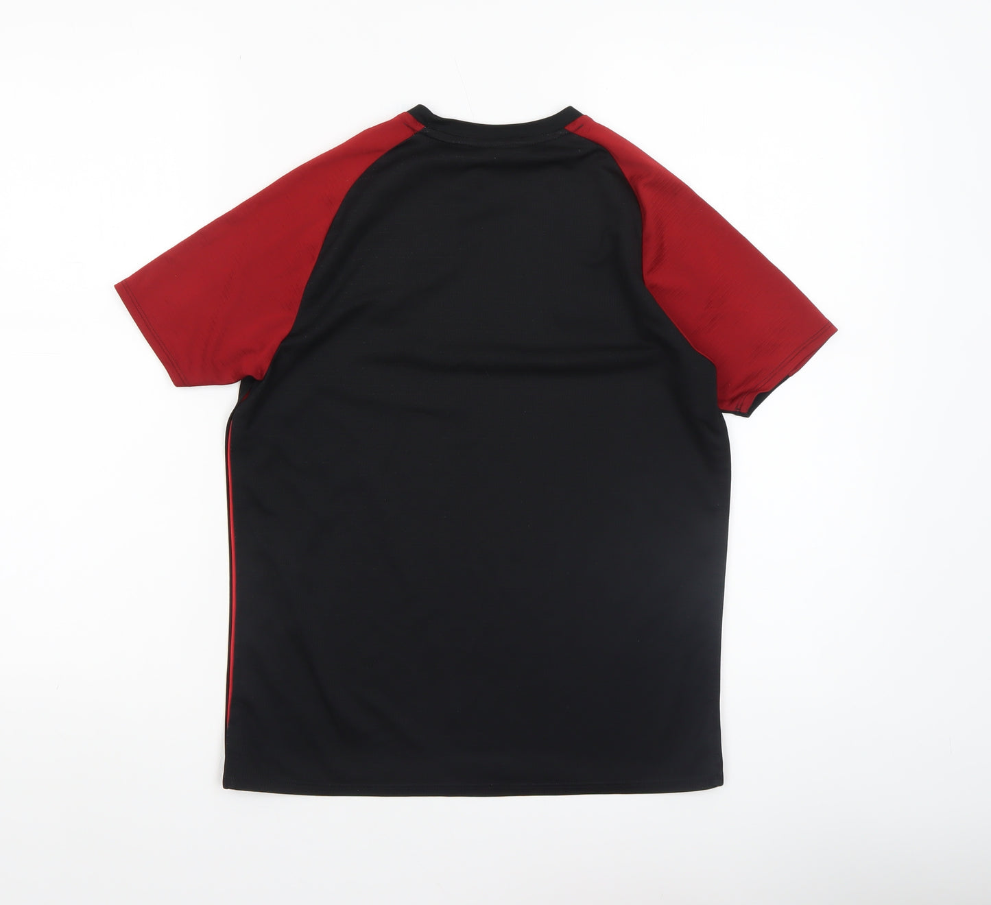 New Balance Boys Black Liverpool FC Short Sleeve Athletic T-Shirt Size 146