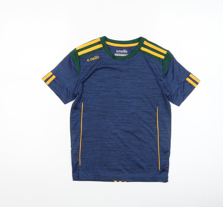 O'Neills Boys Blue Short Sleeve Polyester Sports T-Shirt 7-8 Years