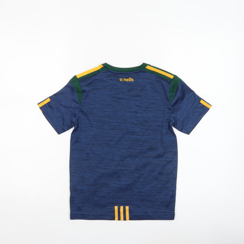 O'Neills Boys Blue Short Sleeve Polyester Sports T-Shirt 7-8 Years