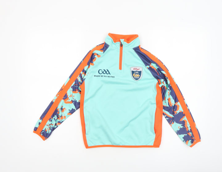 Masita Boys Blue 2 Years GAA Kellogg’s Cool Camps 1/4 Zip Pullover Top