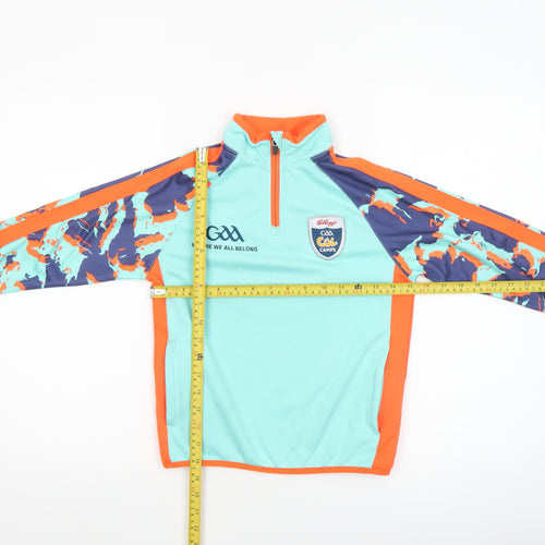 Masita Boys Blue 2 Years GAA Kellogg’s Cool Camps 1/4 Zip Pullover Top