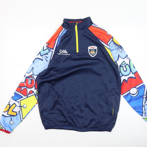 McKeever Boys Multicoloured 5 Years 1/4 Zip GAA Kellogg’s Pullover Top