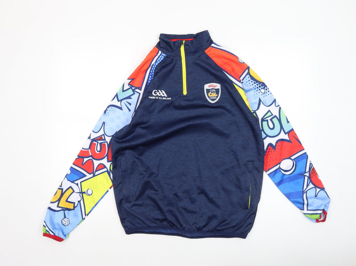 McKeever Boys Multicoloured 5 Years 1/4 Zip GAA Kellogg’s Pullover Top