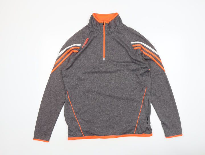 O'Neills Men's Grey Small 1/4 Zip Athletic Sweatshirt