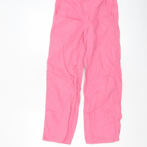 Leigh Tucker Willow Girls Pink Straight Leg Cotton Jeans 10-11 Years