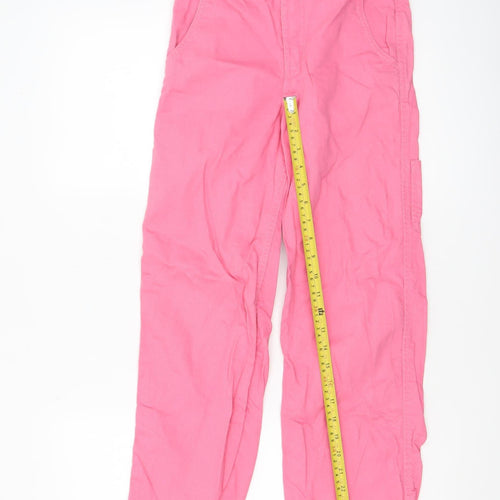 Leigh Tucker Willow Girls Pink Straight Leg Cotton Jeans 10-11 Years