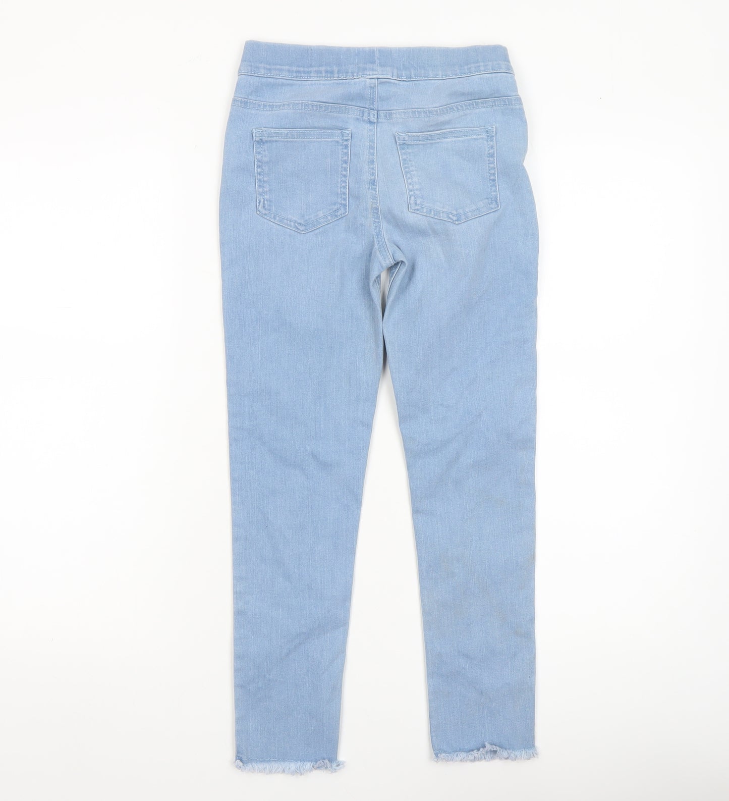 Denim Co. Girls Blue Jegging Jeans 8-9 Years Stretch Cotton Blend