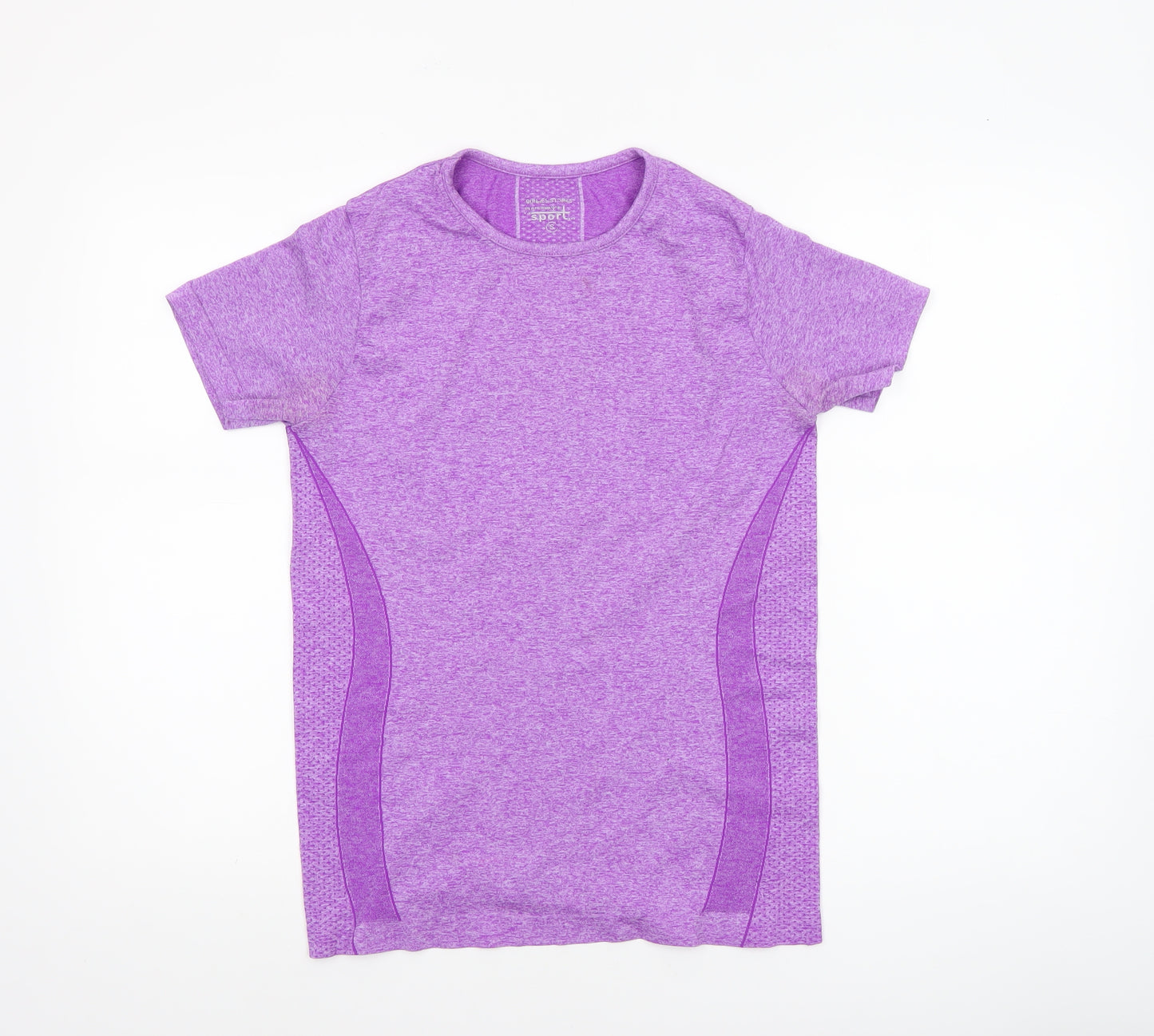 Dunnes Stores Women Purple Short Sleeve Active T-Shirt Size S