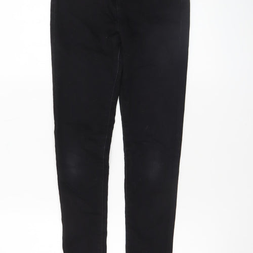 Denim Co Girls Black Super Skinny Jeans 9-10 Years Stretch Fit