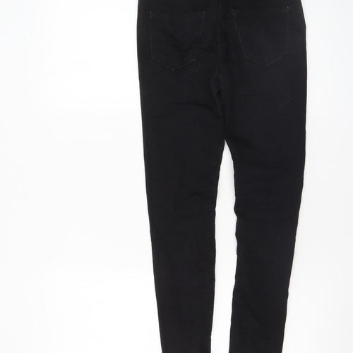 Denim Co Girls Black Super Skinny Jeans 9-10 Years Stretch Fit