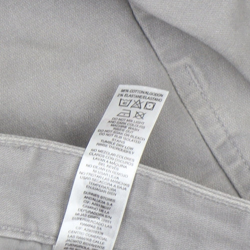 St. Bernard for Dunnes Stores Men's Grey Straight Jeans 36W 30L Cotton Blend