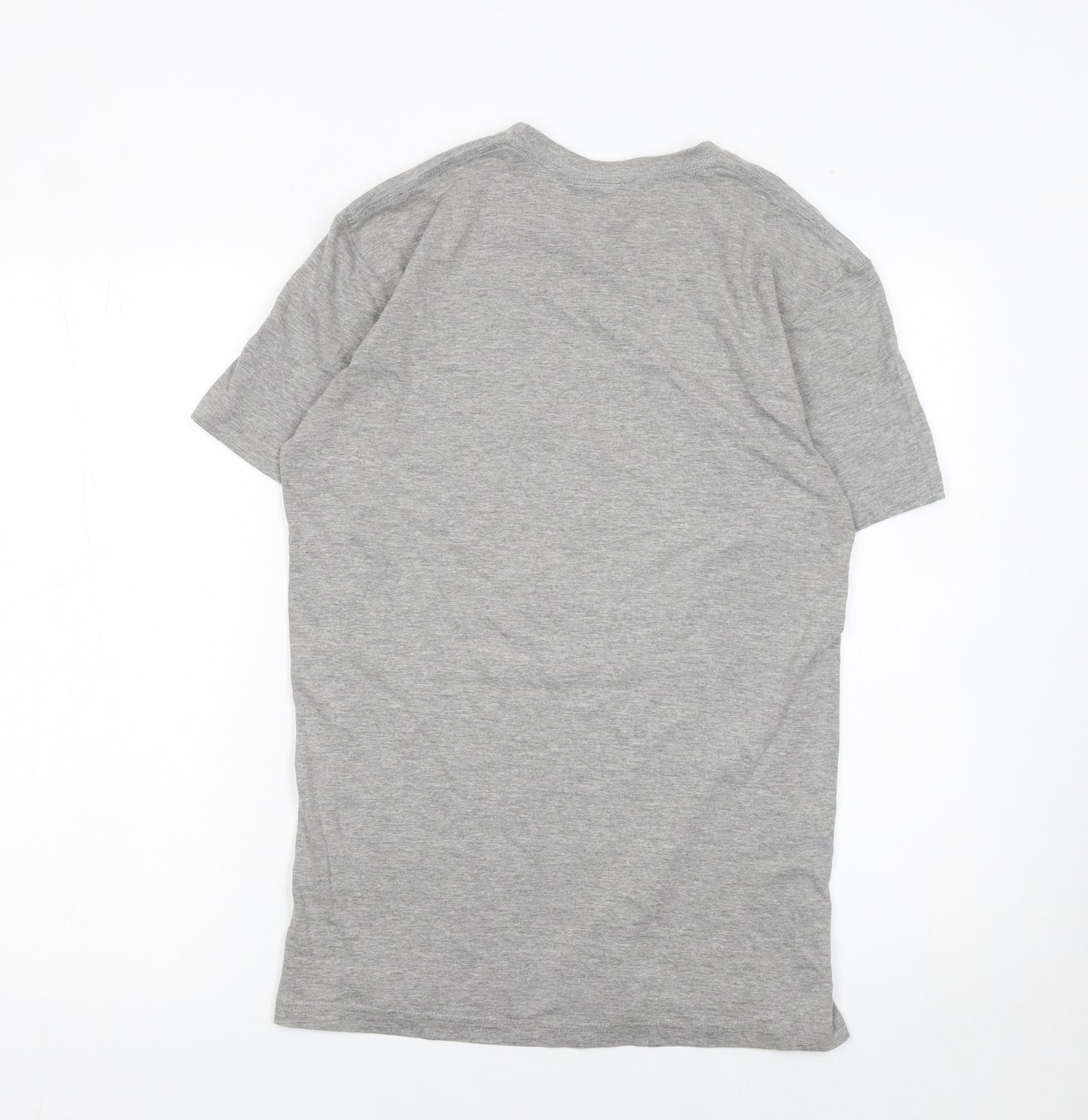 Originals by FM Men’s Grey Barcelona Graphic Print T-Shirt M Regular Fit