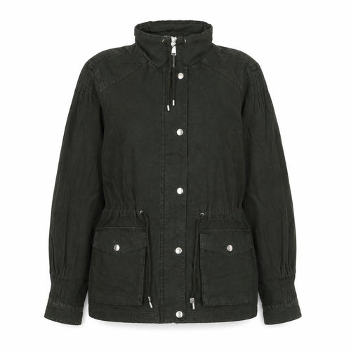 Next Women Green Cotton Anorak Jacket UK 10 Casual Spring Style