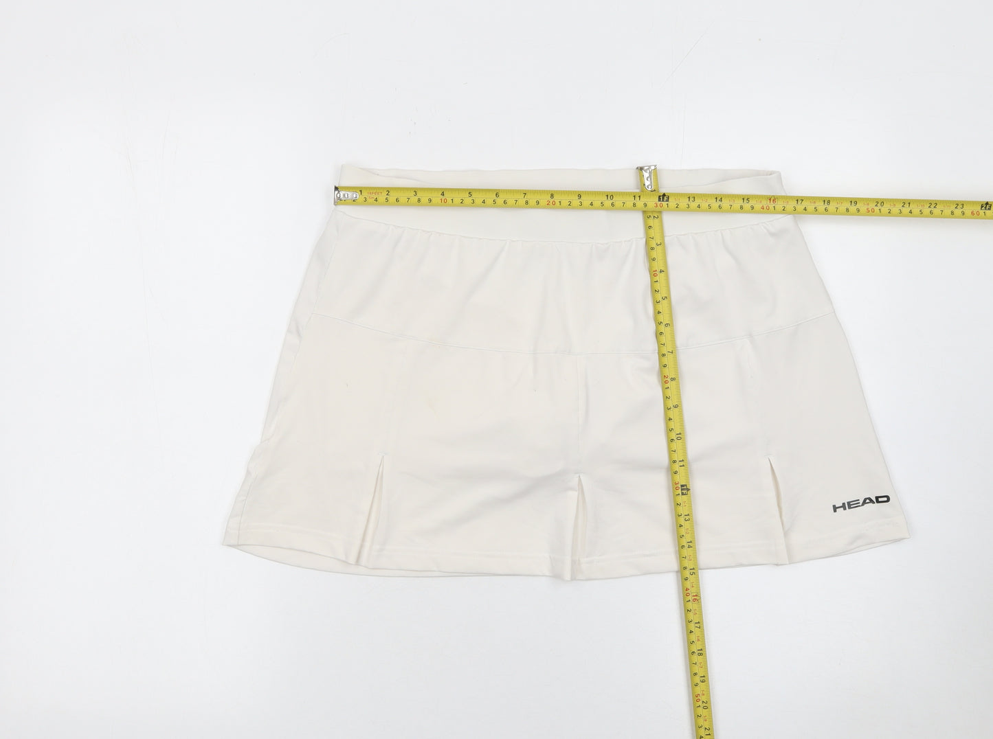 HEAD Womens Ivory XL Athletic Tennis Skort Stretch Activewear