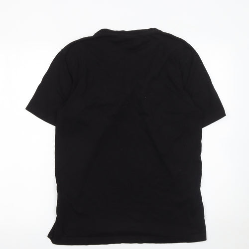 Nicce Men's Black Short Sleeve Cotton Logo T-Shirt Size S