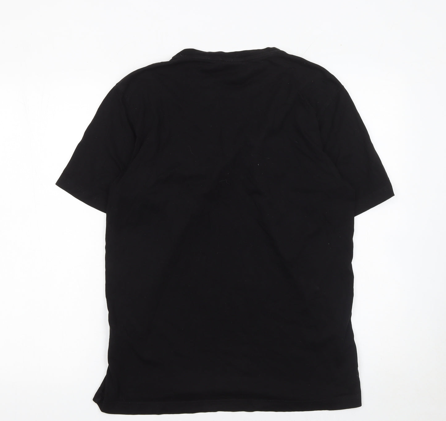 Nicce Men's Black Short Sleeve Cotton Logo T-Shirt Size S