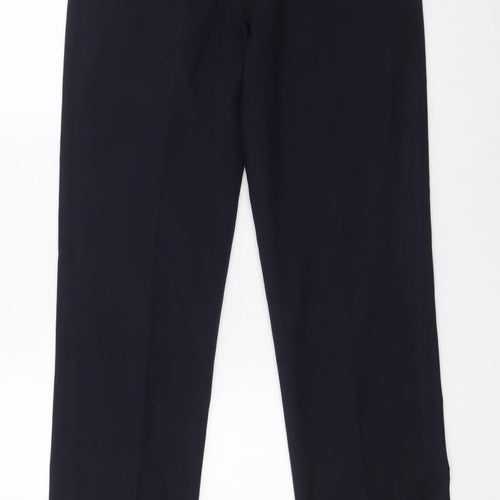 1880 Club Men's Blue Regular Fit Chino Trousers 31L