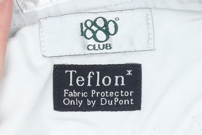 1880 Club Men's Blue Regular Fit Chino Trousers 31L