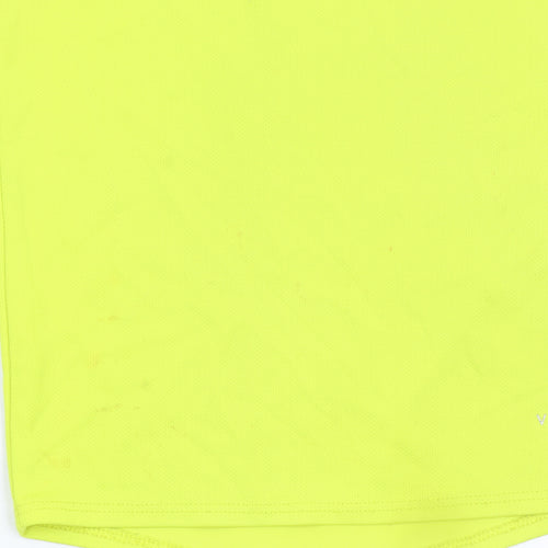 Canterbury Boys Yellow Short Sleeve Athletic T-Shirt 8 Years Sports Top