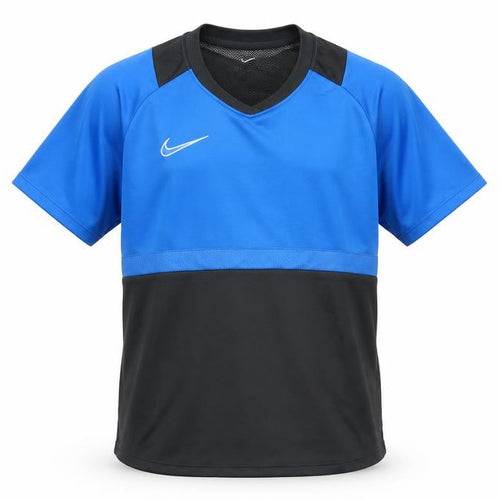 Nike Boys Blue Black Dri-Fit Short Sleeve Athletic T-Shirt Size S