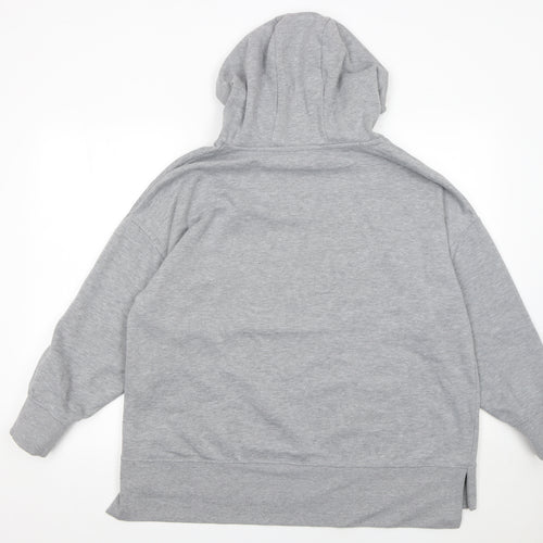 Dunnes Stores Women Grey Pullover Hoodie Size Large Sweatshirt