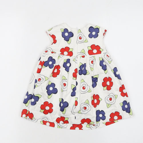 Mayoral Girls Multicoloured Floral A-Line Dress 18 Months
