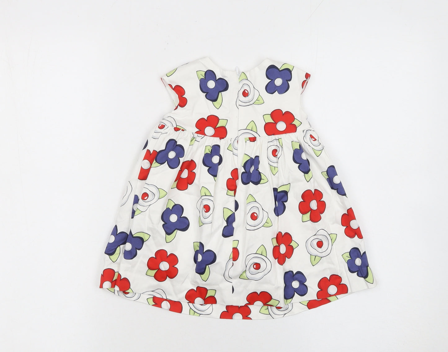 Mayoral Girls Multicoloured Floral A-Line Dress 18 Months