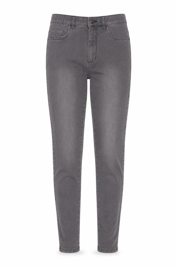 ONLY Women Grey Skinny Jeans M/32 Cotton Blend Stretch Denim