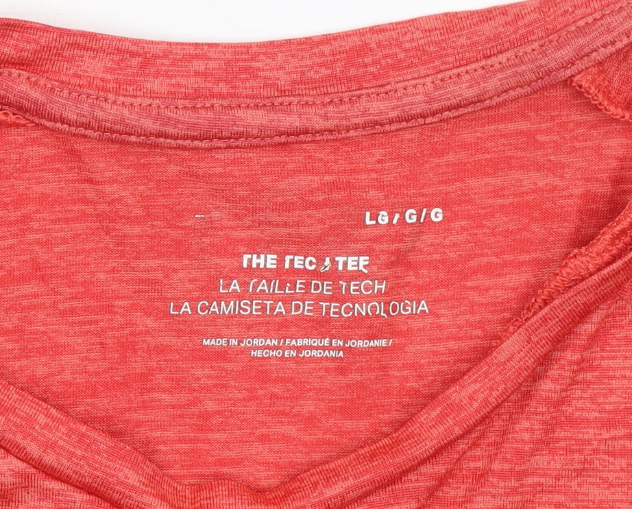 Under Armour Men's Red Short Sleeve Tech T-Shirt Size L