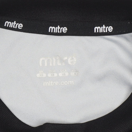 Mitre Men's Grey XS Long Sleeve Football Jersey Top