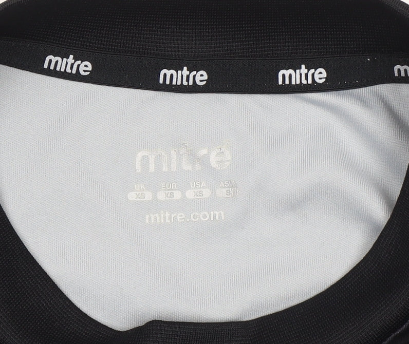 Mitre Men's Grey XS Long Sleeve Football Jersey Top