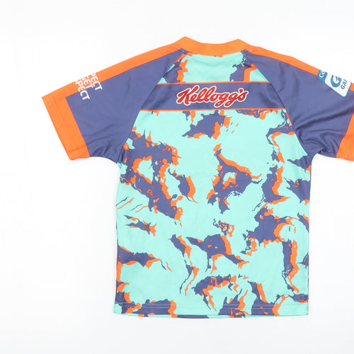 Masita Boys Multicoloured Camouflage Sports Jersey T-Shirt 2 Years