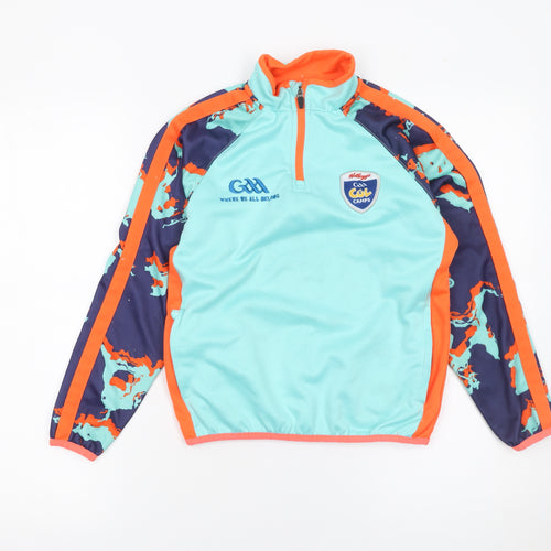 O'Neills Boys Blue 3-4 Years 1/4 Zip Sports Sweatshirt