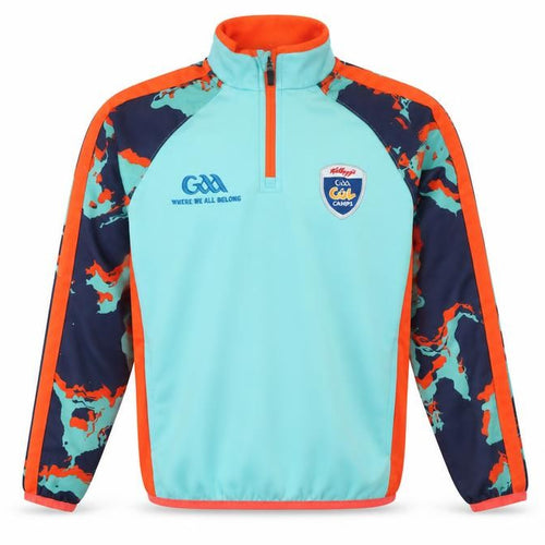 O'Neills Boys Blue 3-4 Years 1/4 Zip Sports Sweatshirt