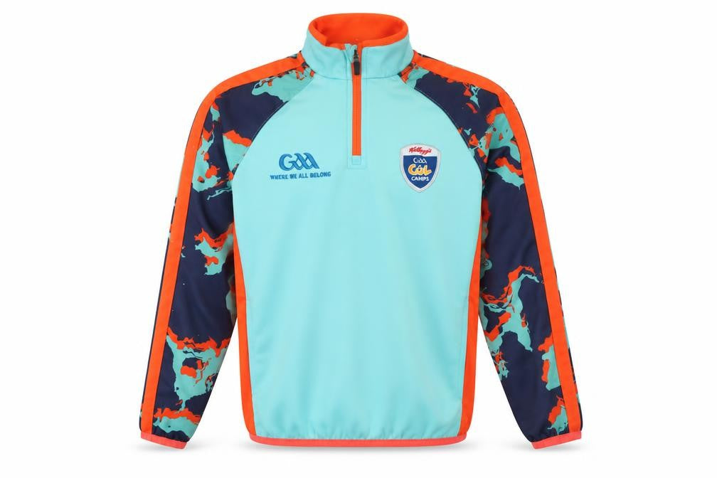O'Neills Boys Blue 3-4 Years 1/4 Zip Sports Sweatshirt