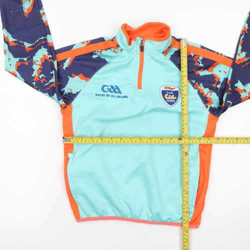 O'Neills Boys Blue 3-4 Years 1/4 Zip Sports Sweatshirt