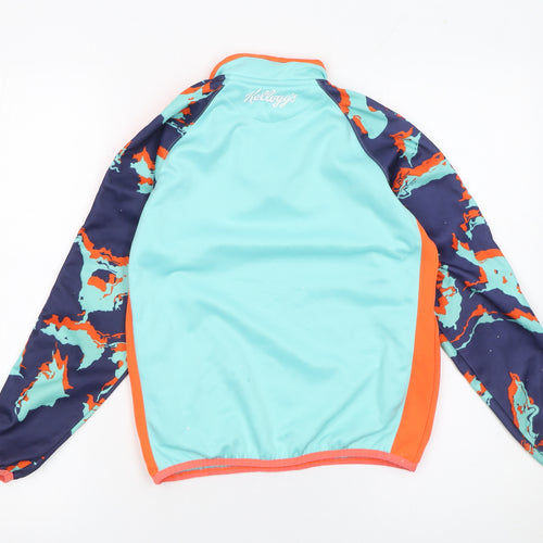 O'Neills Boys Blue 3-4 Years 1/4 Zip Sports Sweatshirt