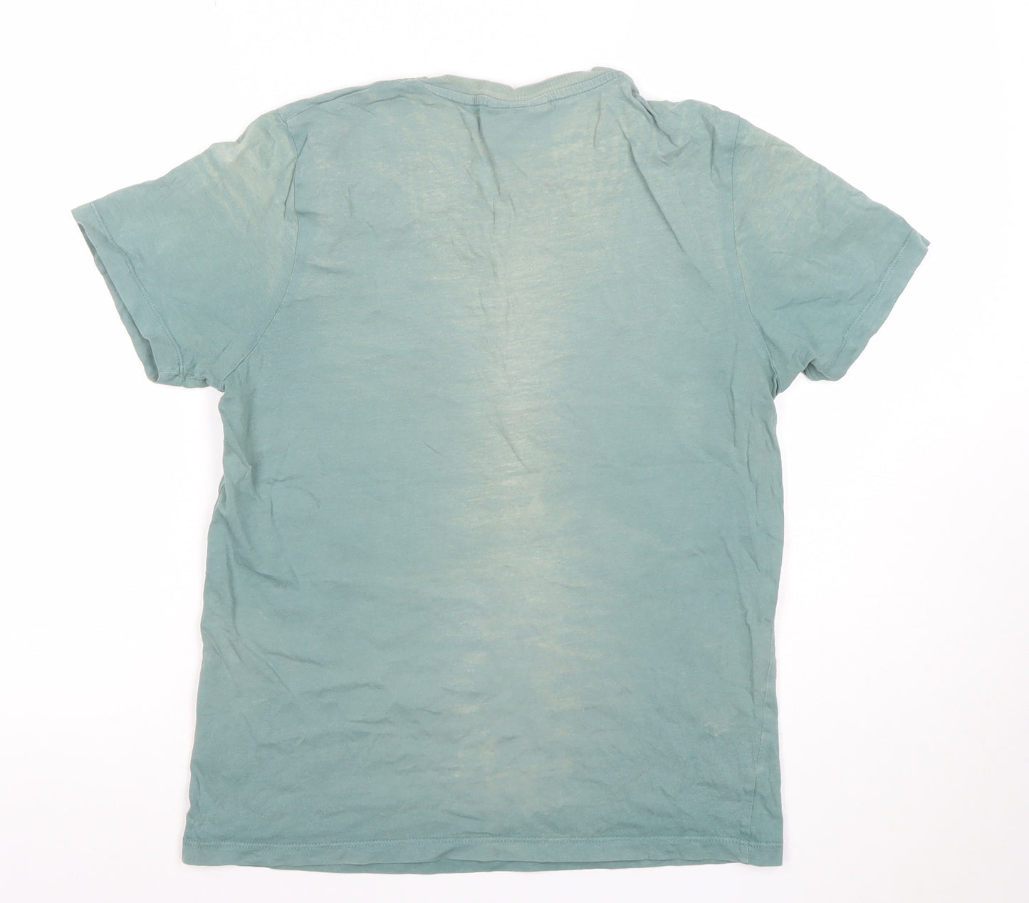 Craghoppers Men's Green Graphic Outdoor Cotton T-Shirt Size S