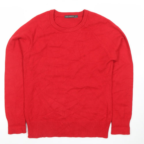 French Connection Women's Red XL Crew Neck Pullover Jumper